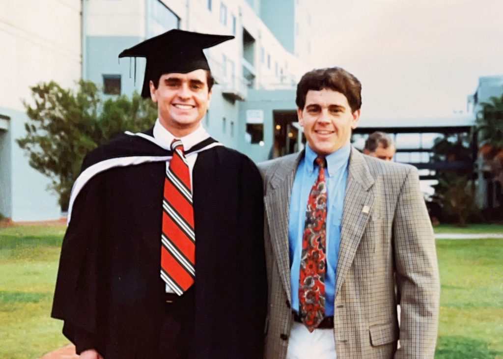 Kain Vodic graduating